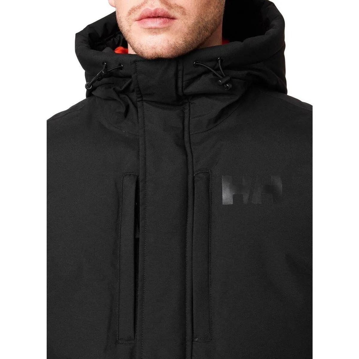 ACTIVE PUFFY LONG JACKET 990 BLACK