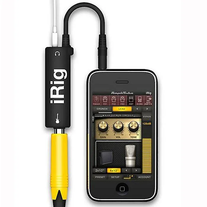 Adaptador Guitarra IRig  Negro
