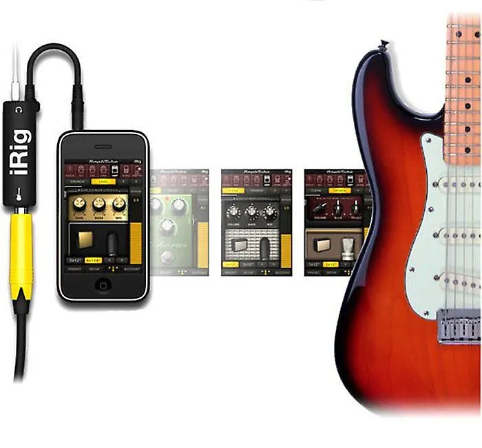 Adaptador Guitarra IRig  Negro