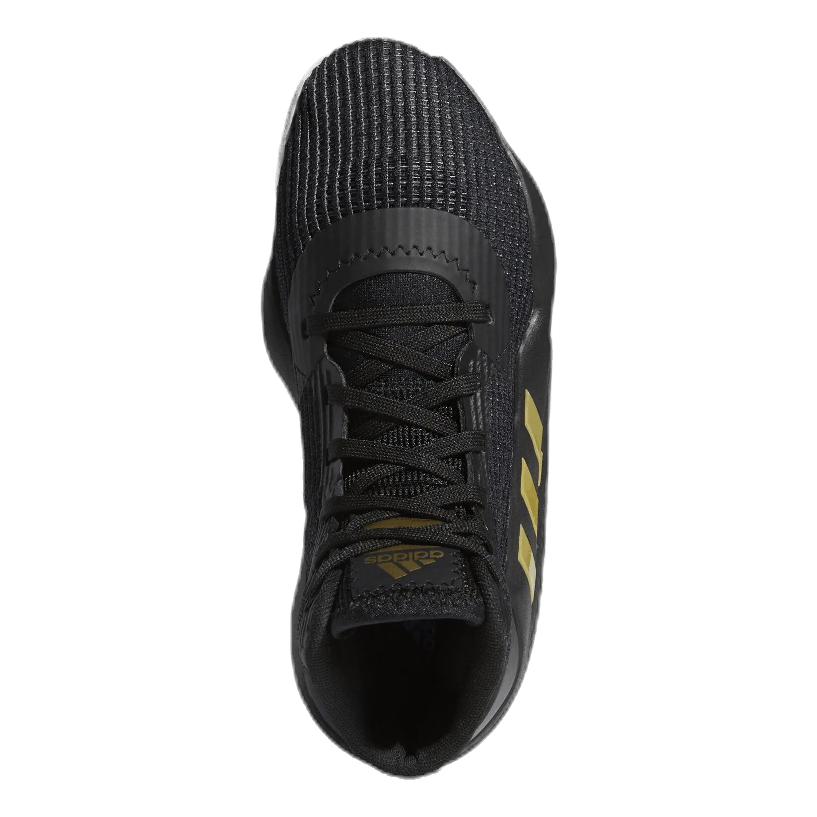 Adidas Pro Bounce 2019 Shoes Core Black / Gold Met. / Cloud White