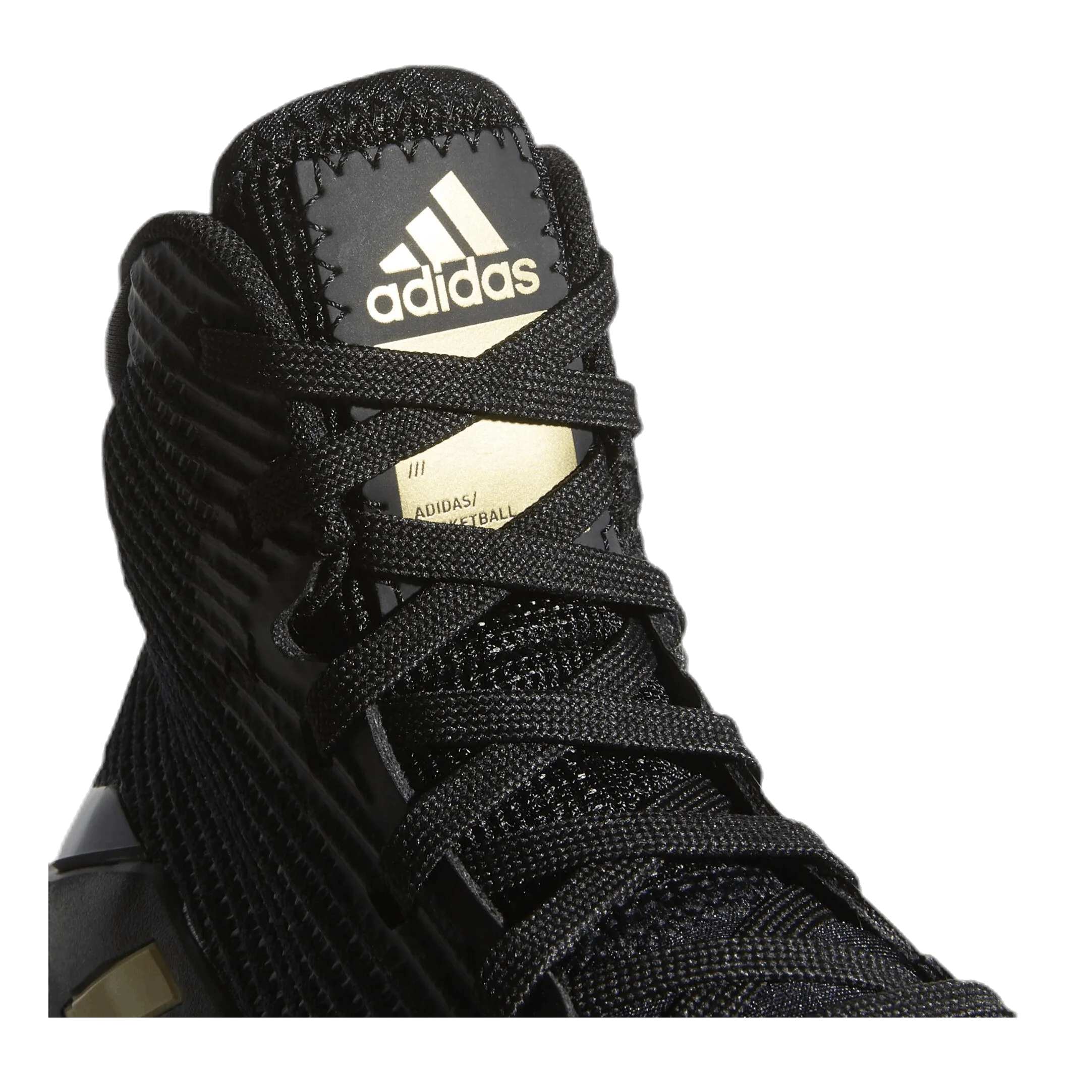 Adidas Pro Bounce 2019 Shoes Core Black / Gold Met. / Cloud White
