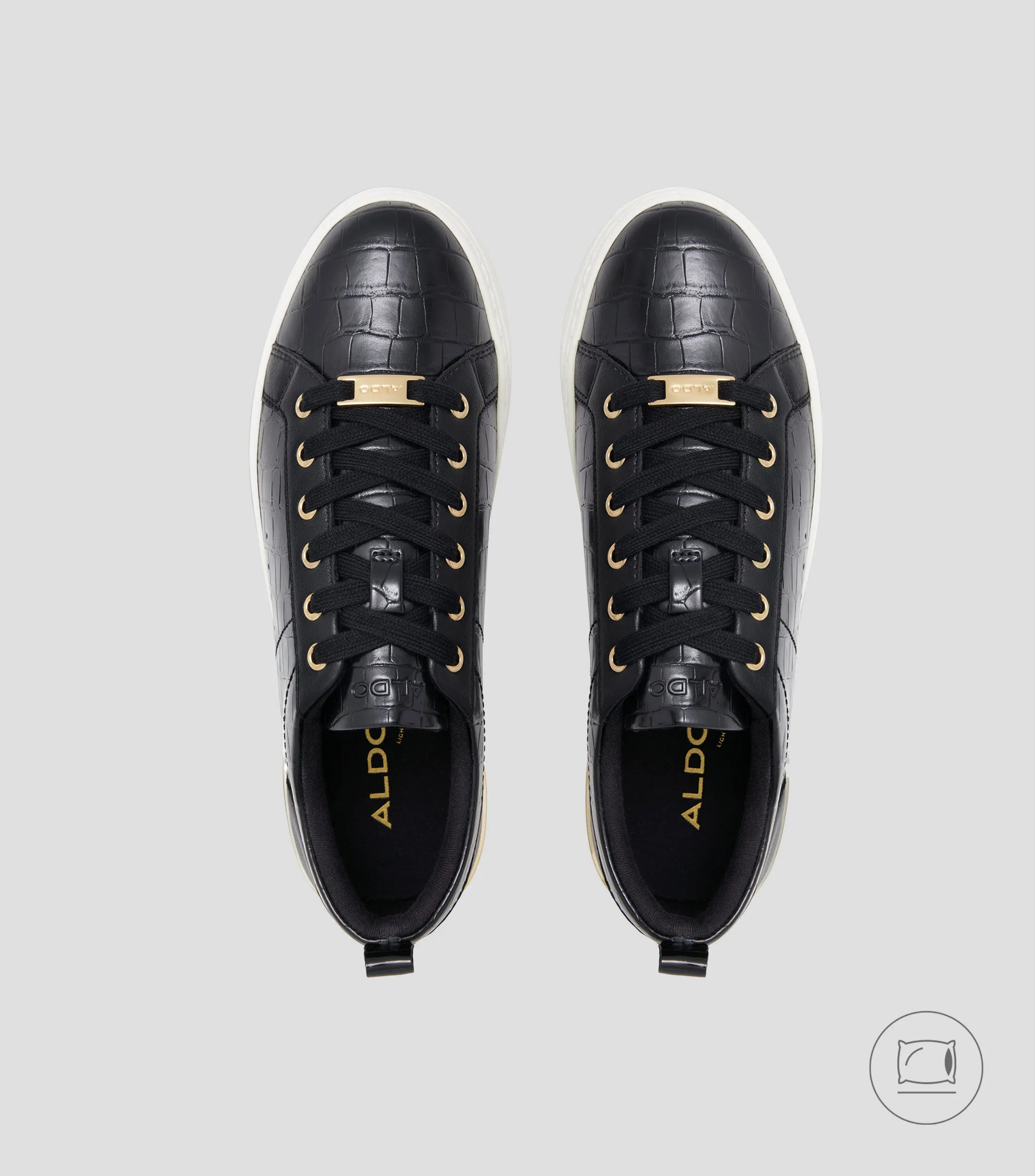 Aldo Tenis Dilathielle con animal skin Mujer