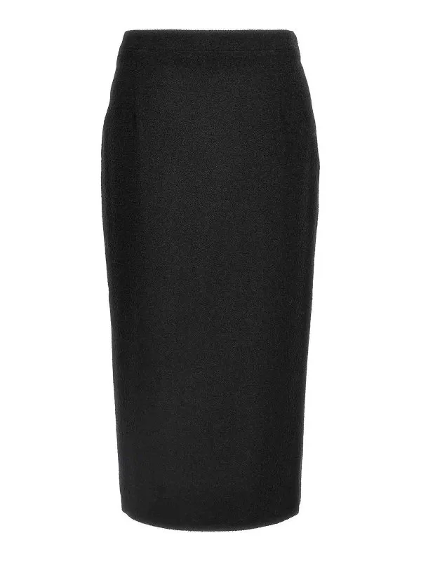 ALESSANDRA RICH FALDA SEMILARGA  NEGRO