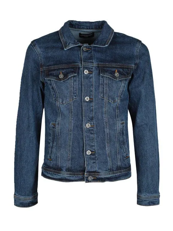 Always Jeans Chaqueta de mezclilla para hombre