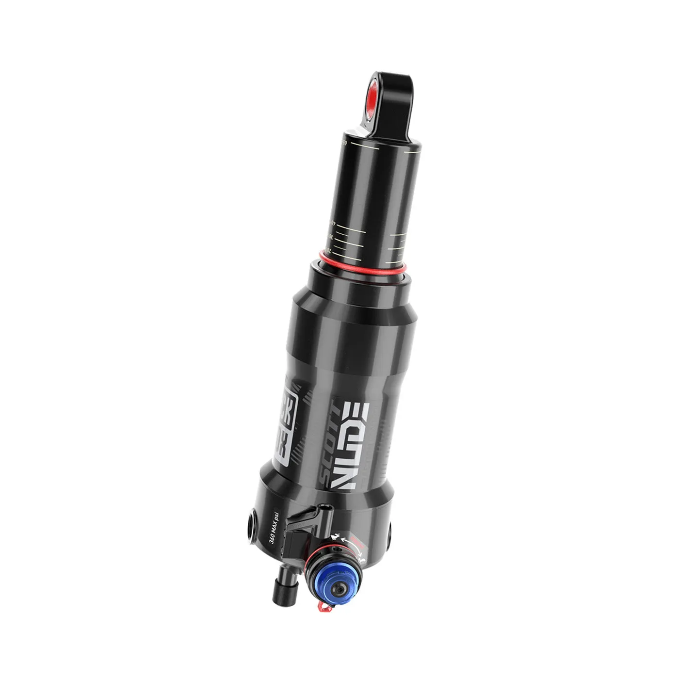Amortiguador ROCK SHOX DELUXE NUDE RL3 DebonAir Progressive 165X45mm LM430 00.4118.406.001