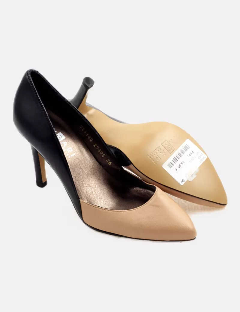 Angari Zapato tacón bicolor