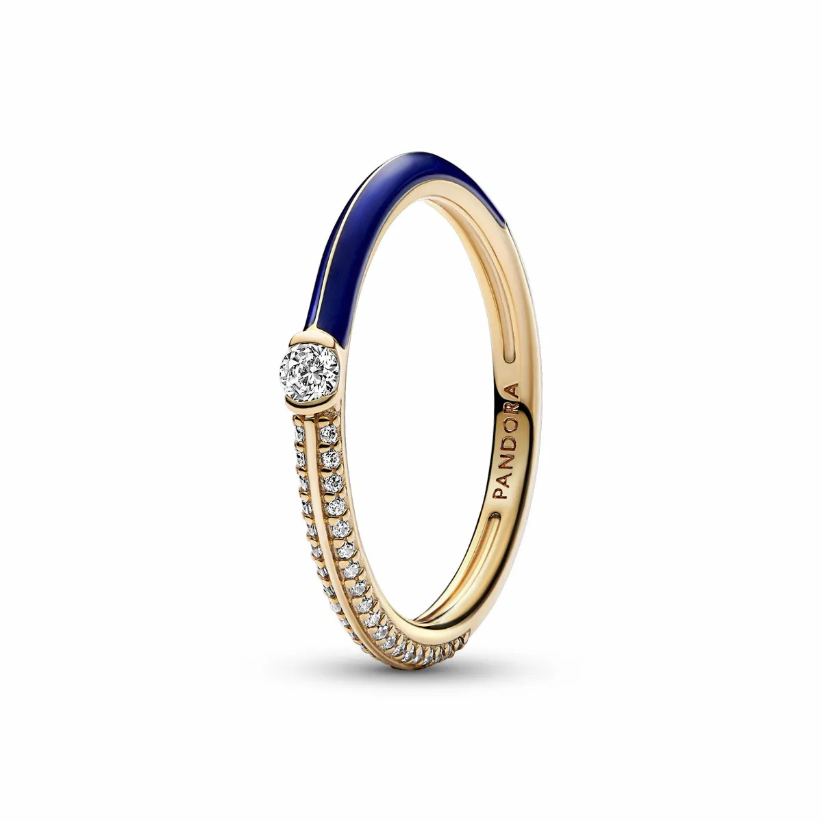 ANILLO DUAL Y AZUL PAVE PANDORA ME  PANDORA