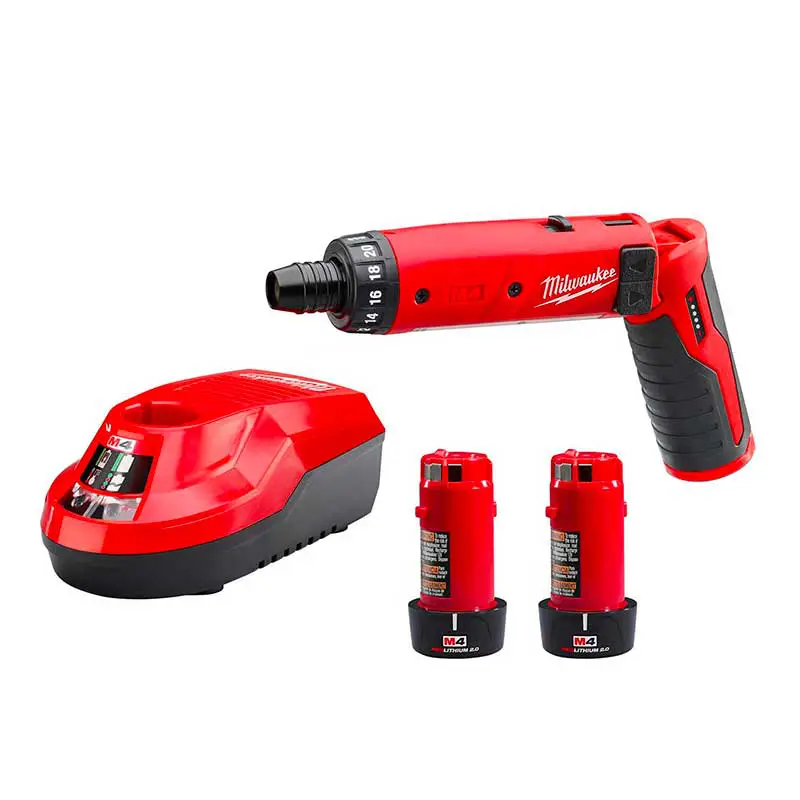 ATORNILLADOR INALAMBRICO 4V M4 MILWAUKEE 210122 HEX 1/4PUL