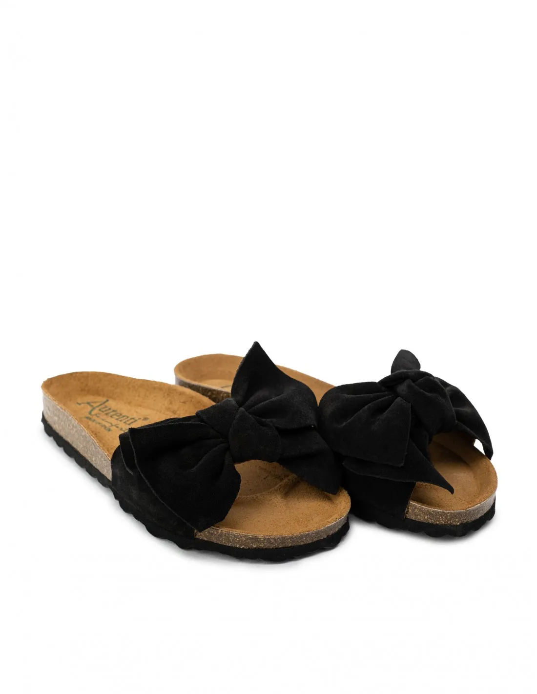 AUTENTI Sandalias Bio Lazo Negras