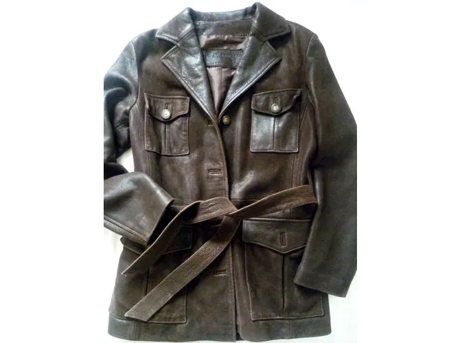 Autre Marque Chaquetas Marrón oscuro 