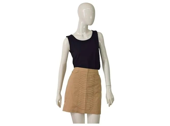 Autre Marque Faldas Beige 