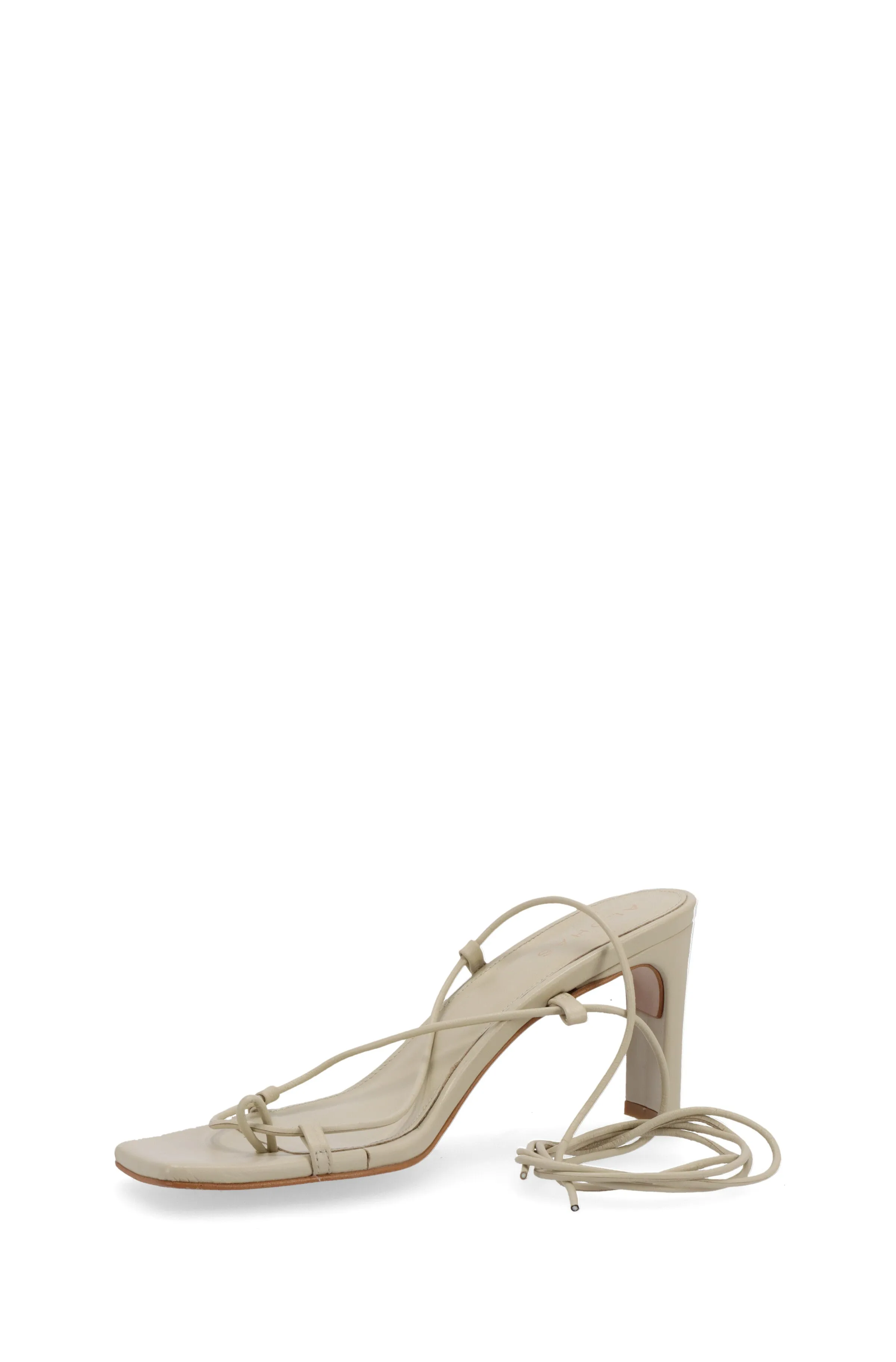 Bellini Cream Leather Sandals