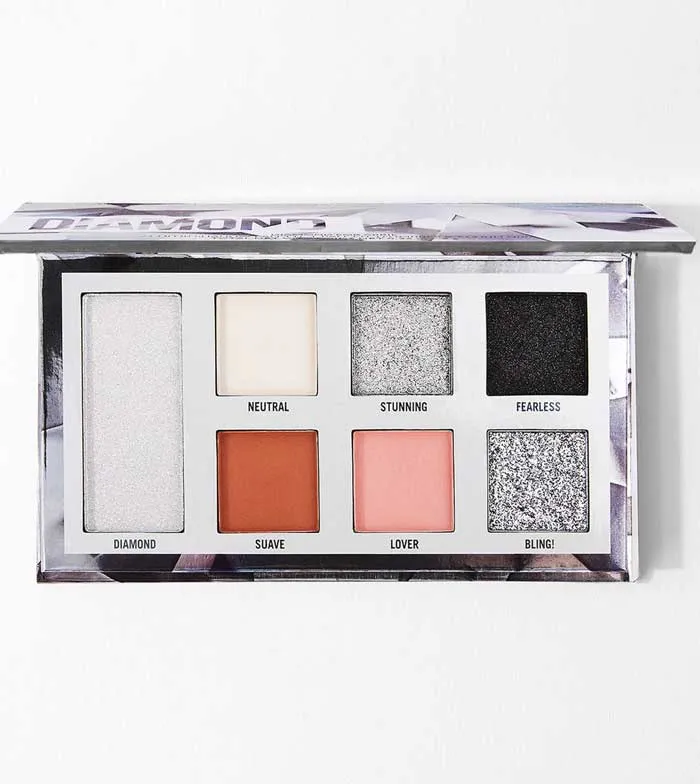 BH COSMETICS  PALETA DE SOMBRAS DIAMOND FOR APRIL