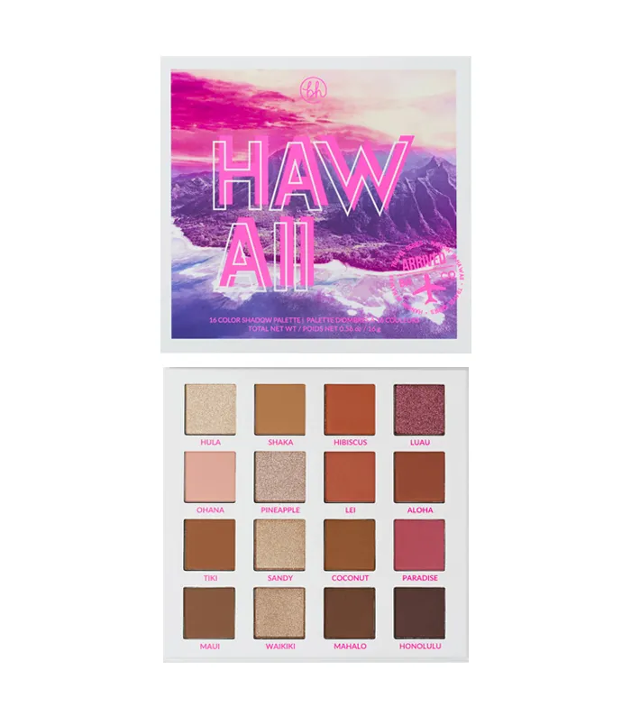 BH COSMETICS  *TRAVEL SERIES*  PALETA DE SOMBRAS  HANGIN' IN HAWAII