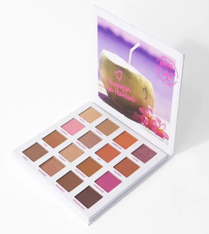 BH COSMETICS  *TRAVEL SERIES*  PALETA DE SOMBRAS  HANGIN' IN HAWAII