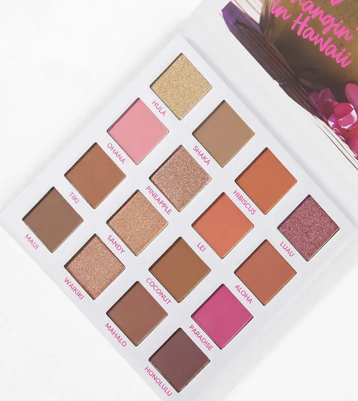 BH COSMETICS  *TRAVEL SERIES*  PALETA DE SOMBRAS  HANGIN' IN HAWAII