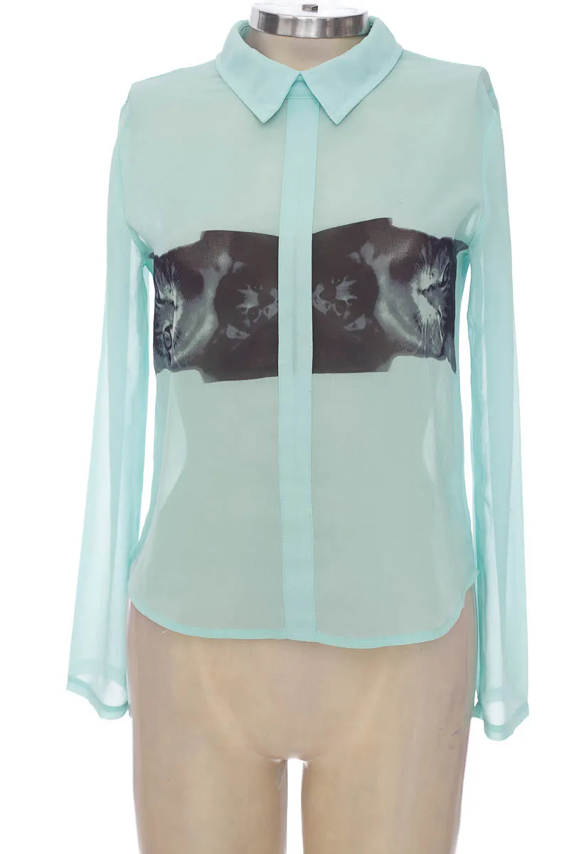 BLUSA COLOR AGUAMARINA  WINK