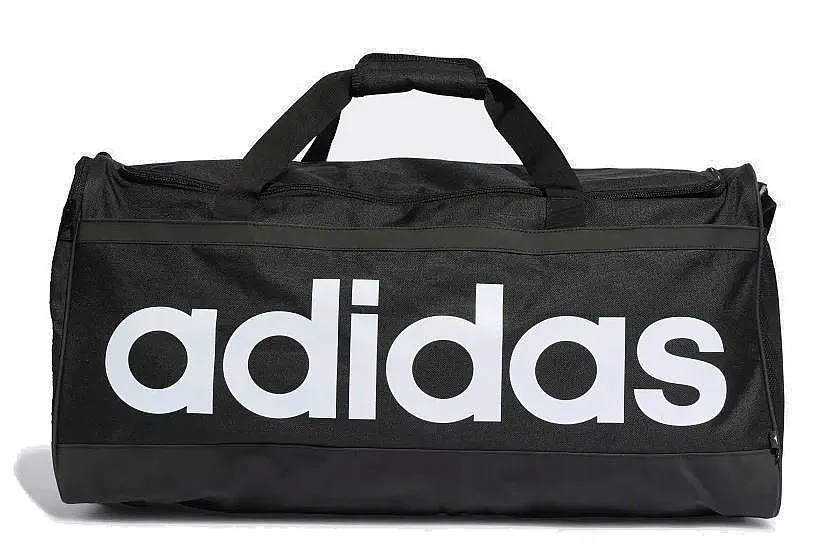 BOLSA ADIDAS PERFORMANCE ESSENTIALS LINEAR LARGE  BLACK/WHITE