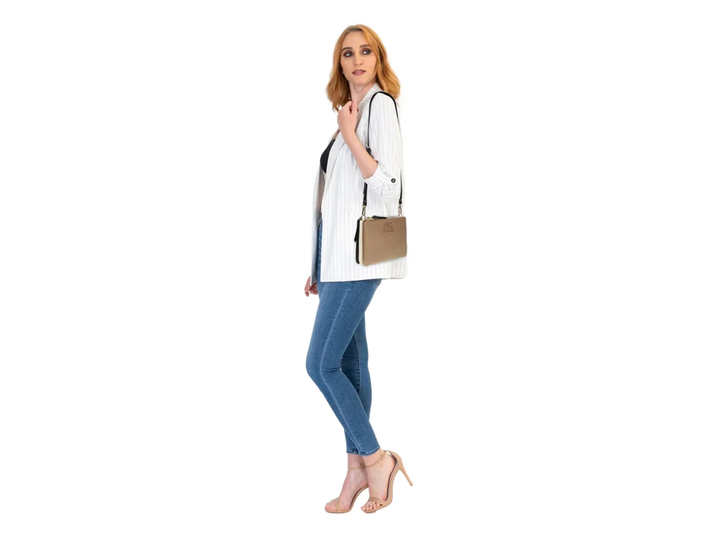 Bolsa Steve Madden Bmidst Color Beis
