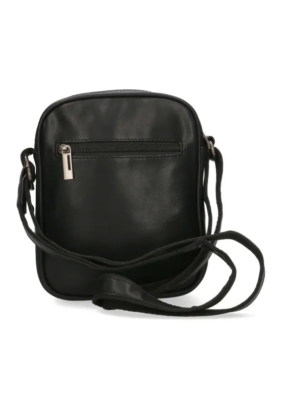 Bolso bandolera pequeña ALMACEN ROJO 694401a negro