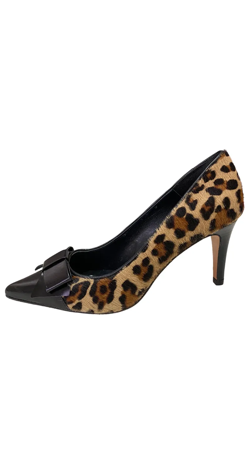 BONINO Zapatos Taco Alto Animal Print