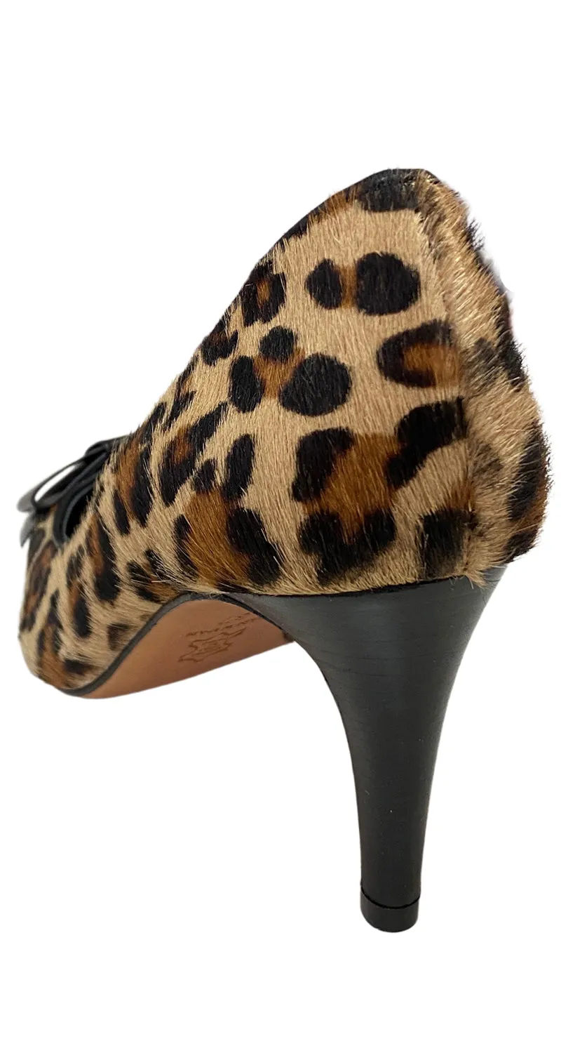 BONINO Zapatos Taco Alto Animal Print