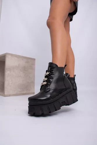 BORCEGO DAMA ACORDONADO BOTAS BOTINETAS LIVIANO ART1000