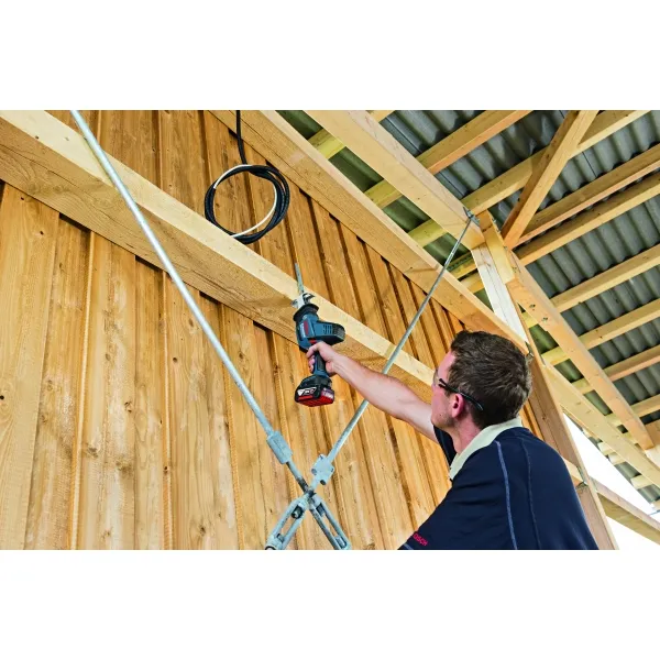 BOSCH  GSA 18 VLI C  SIERRA SABLE CON 2 BATERíAS, LIION, 18 V, 5 AH, 21 MM, CAJA ESPECIAL