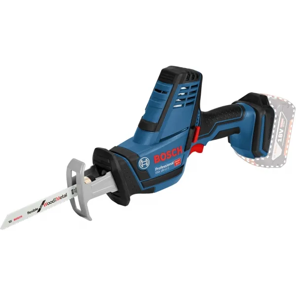 BOSCH  GSA 18 VLI C  SIERRA SABLE CON 2 BATERíAS, LIION, 18 V, 5 AH, 21 MM, CAJA ESPECIAL