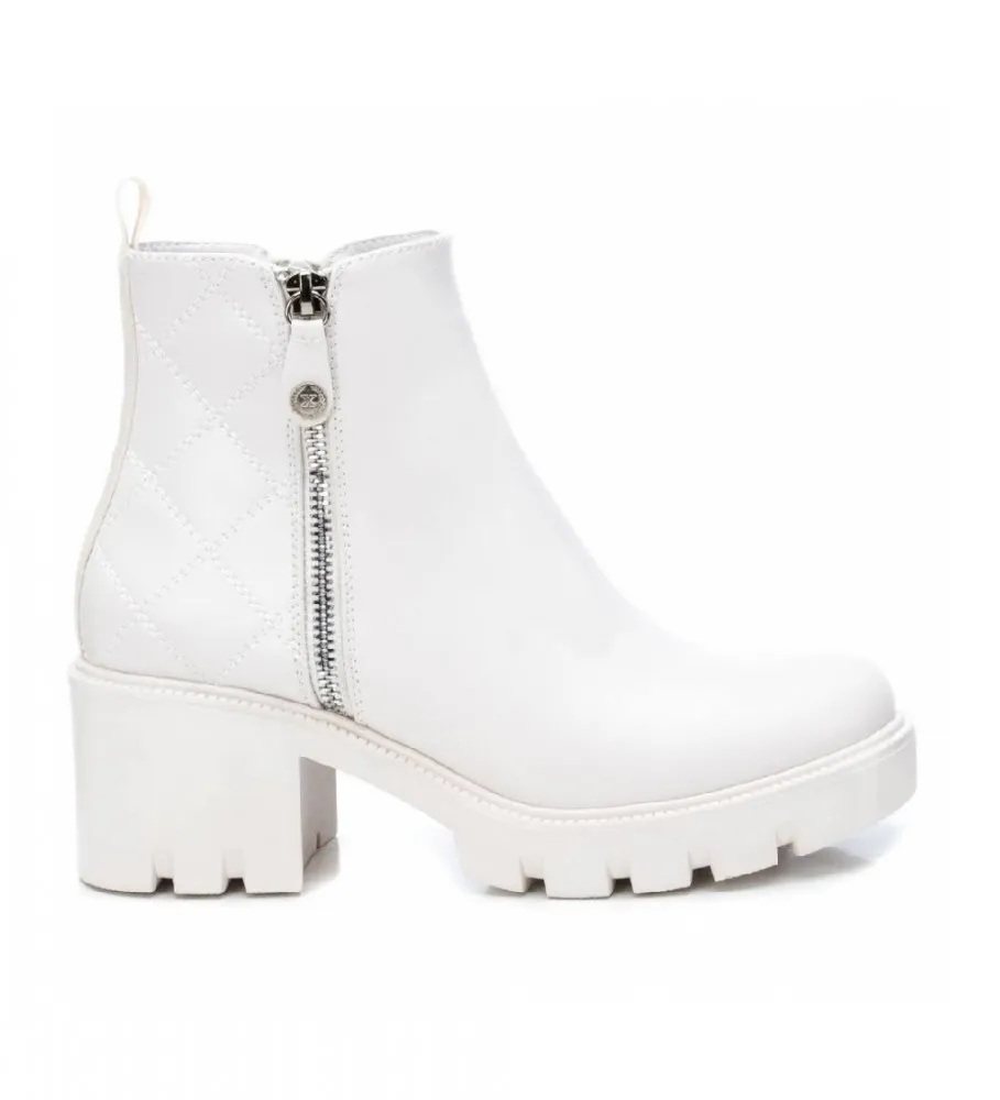 BOTINES 140622 BLANCO ALTURA TACóN 6CM