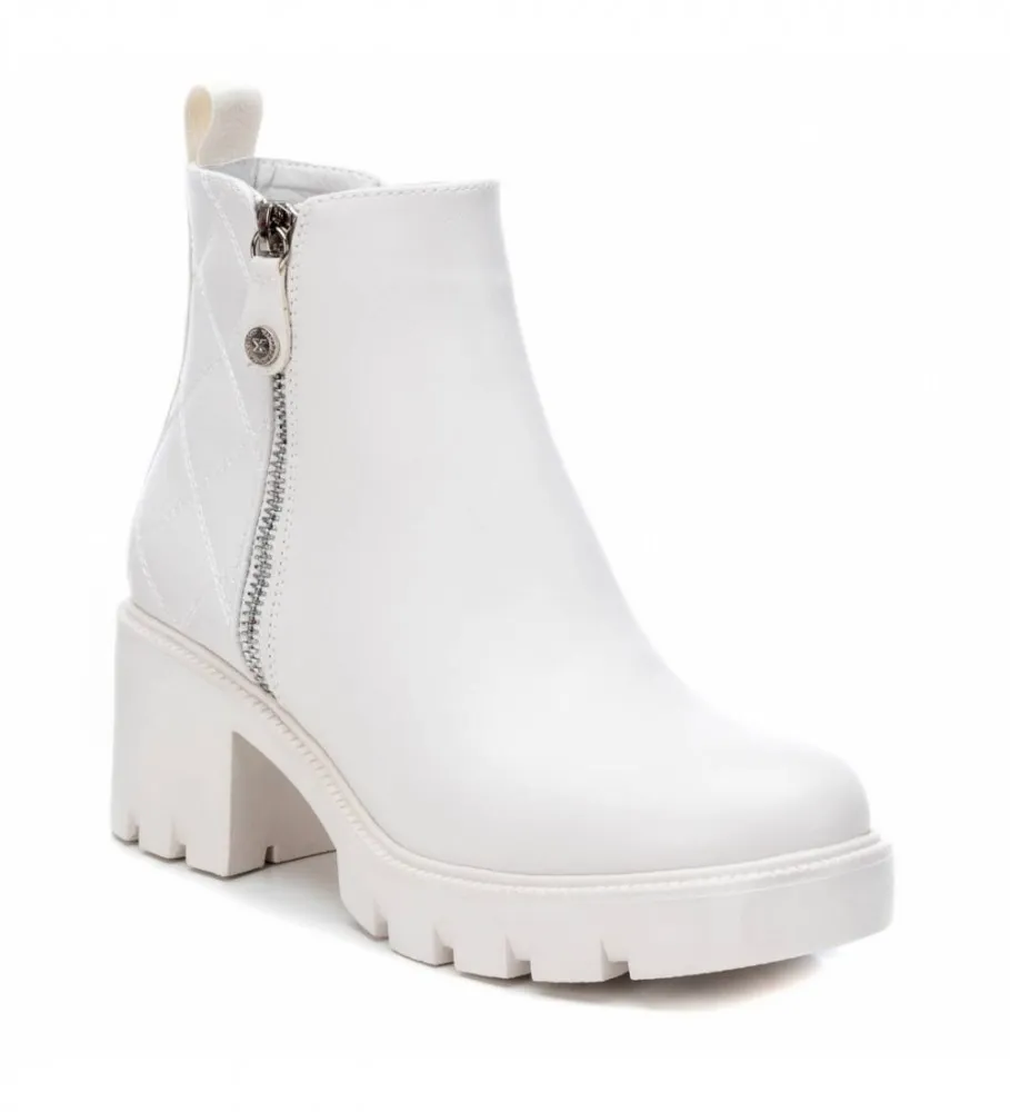 BOTINES 140622 BLANCO ALTURA TACóN 6CM