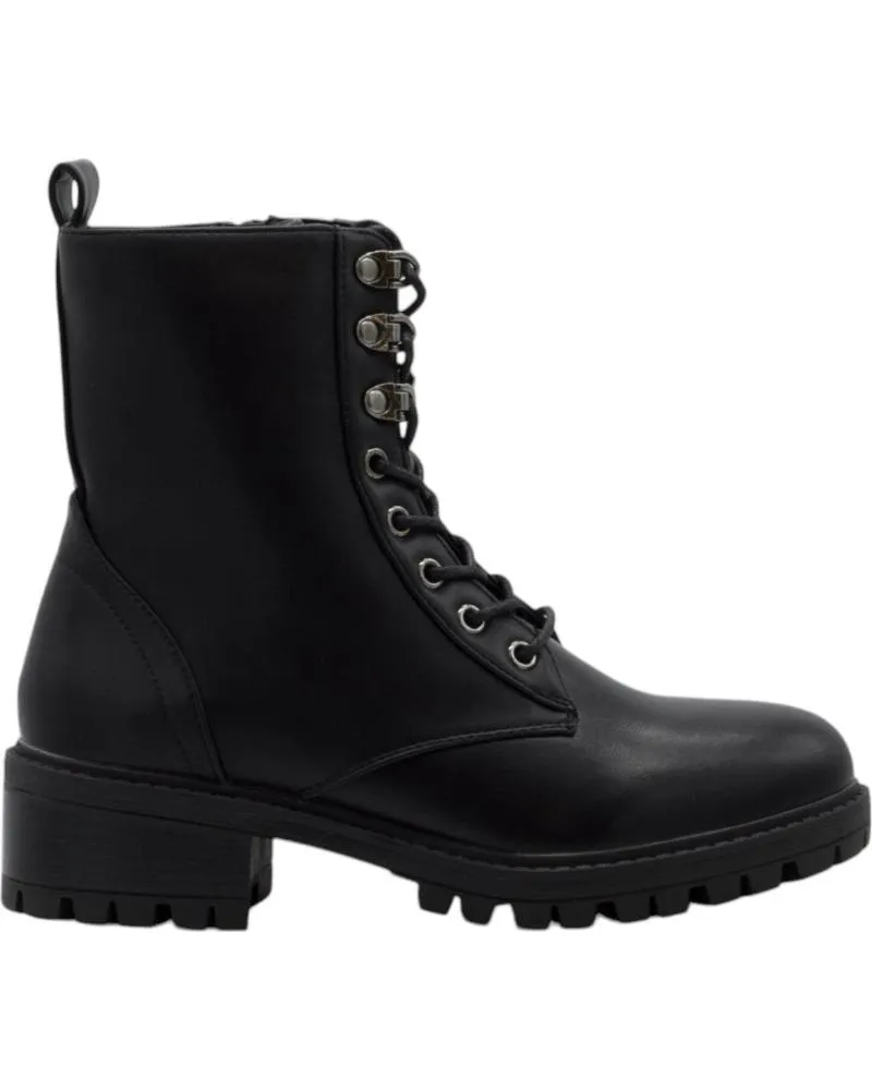 BOTINES PASTOR  DE MUJER BOTINES DE HOMBRE 52969 EN  NEGRO