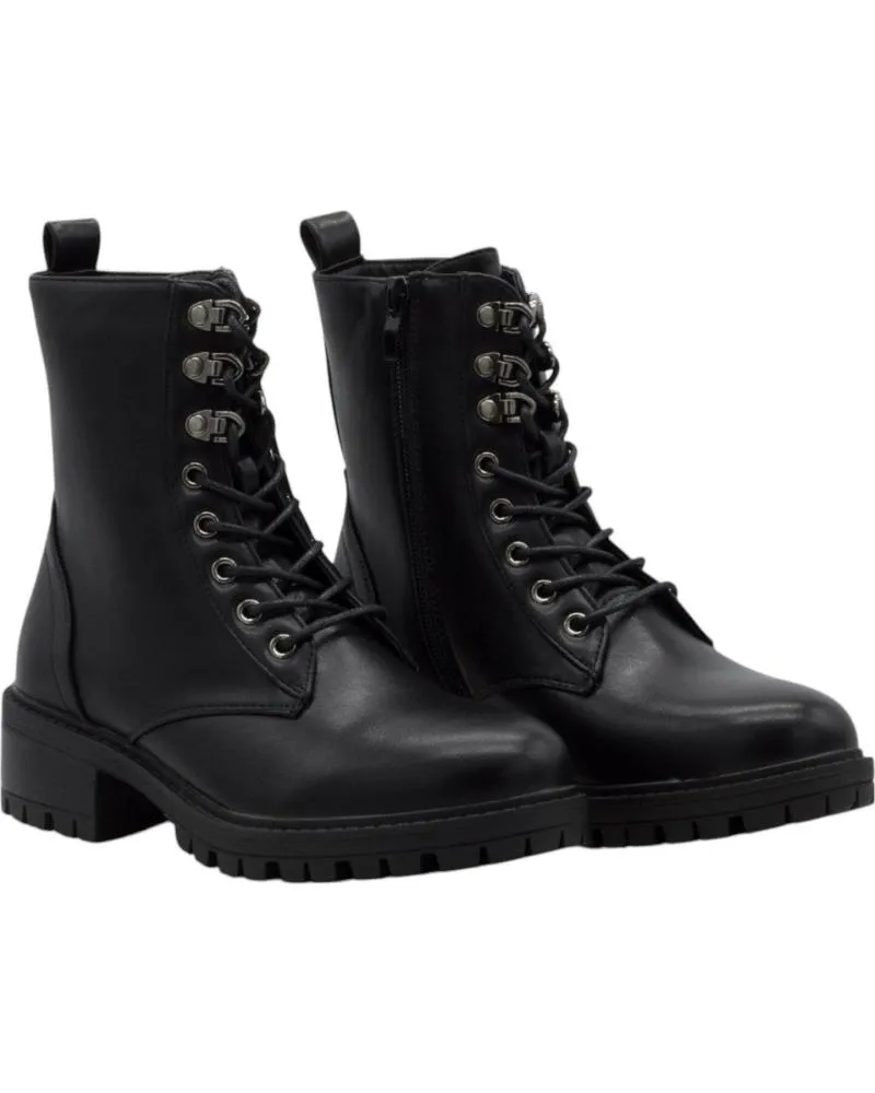 BOTINES PASTOR  DE MUJER BOTINES DE HOMBRE 52969 EN  NEGRO