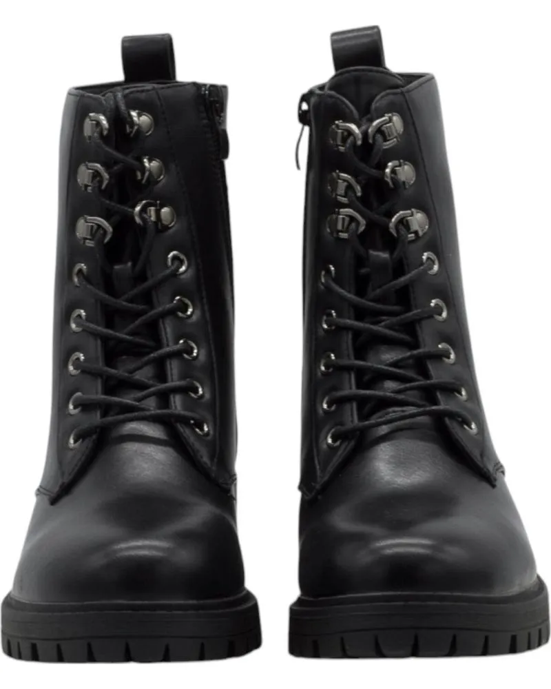 BOTINES PASTOR  DE MUJER BOTINES DE HOMBRE 52969 EN  NEGRO