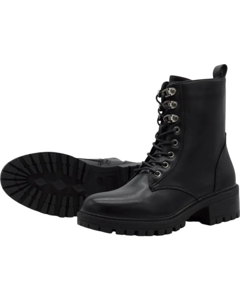 BOTINES PASTOR  DE MUJER BOTINES DE HOMBRE 52969 EN  NEGRO