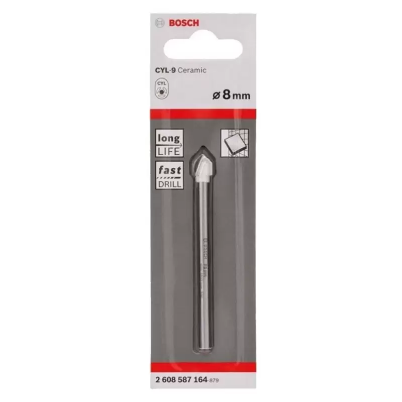 BROCA CYL9 8 X 80MM PARA CERAMICOS BOSCH 2608.587.164000