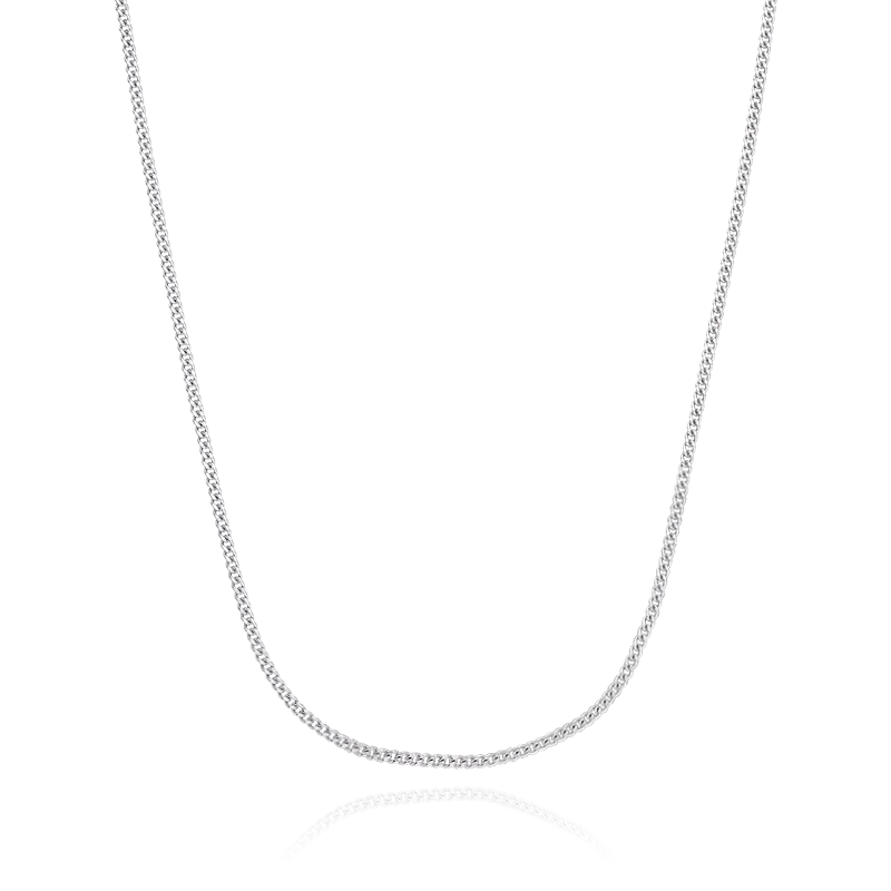 CADENA "BLERA" ORO BLANCO 18K 40 CM