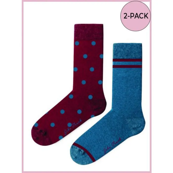 CALCETINES MUJER JOHN FRANK ALGODóN (PACK 2 PARES) WJF2LS1925