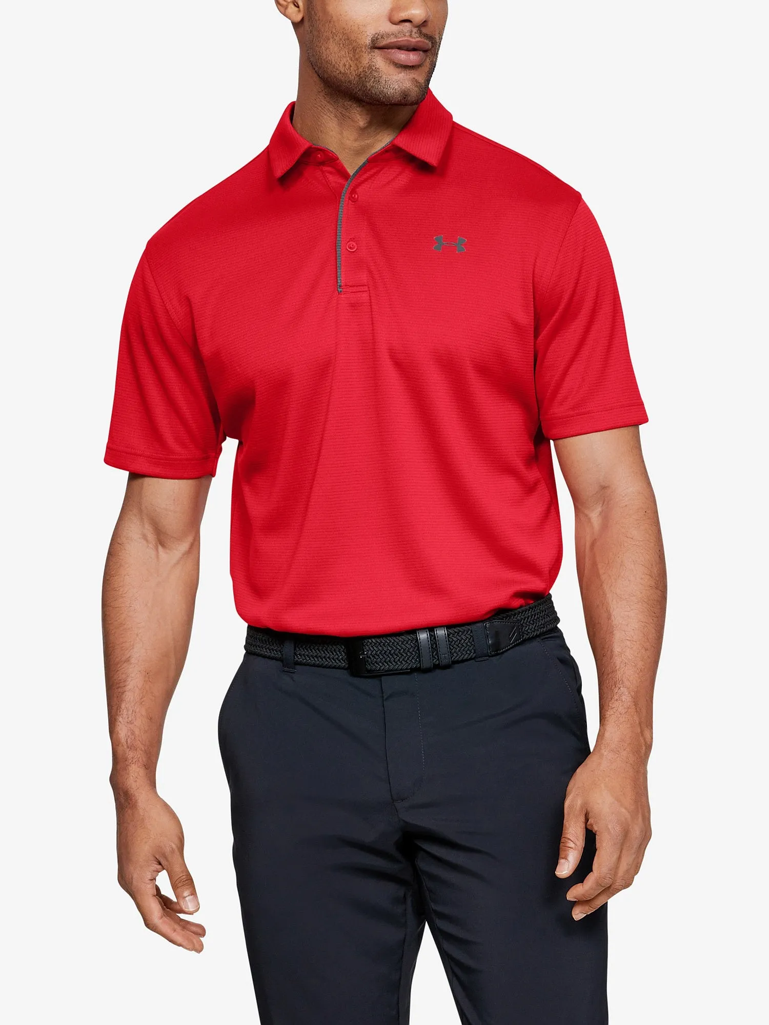 CAMISA UNDER ARMOUR TECH POLO  RED  MEN´S