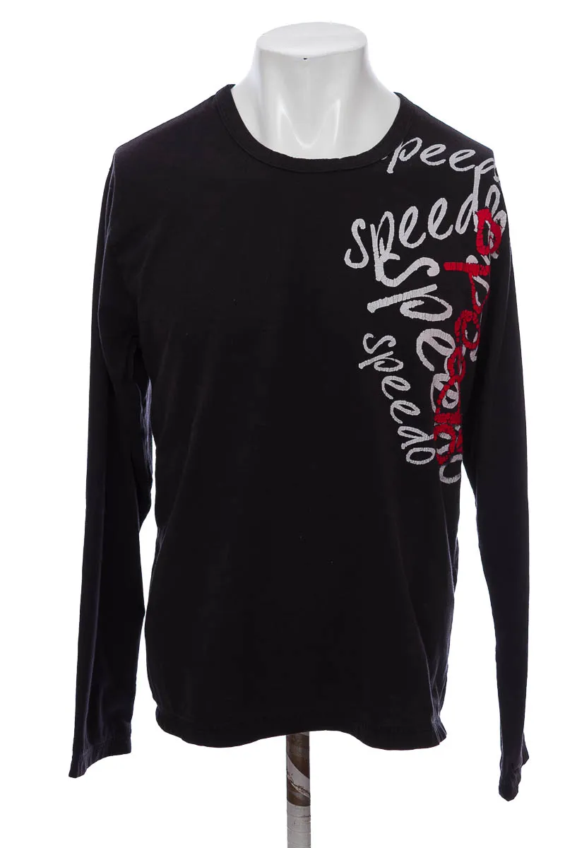 CAMISETA COLOR NEGRO  SPEEDO