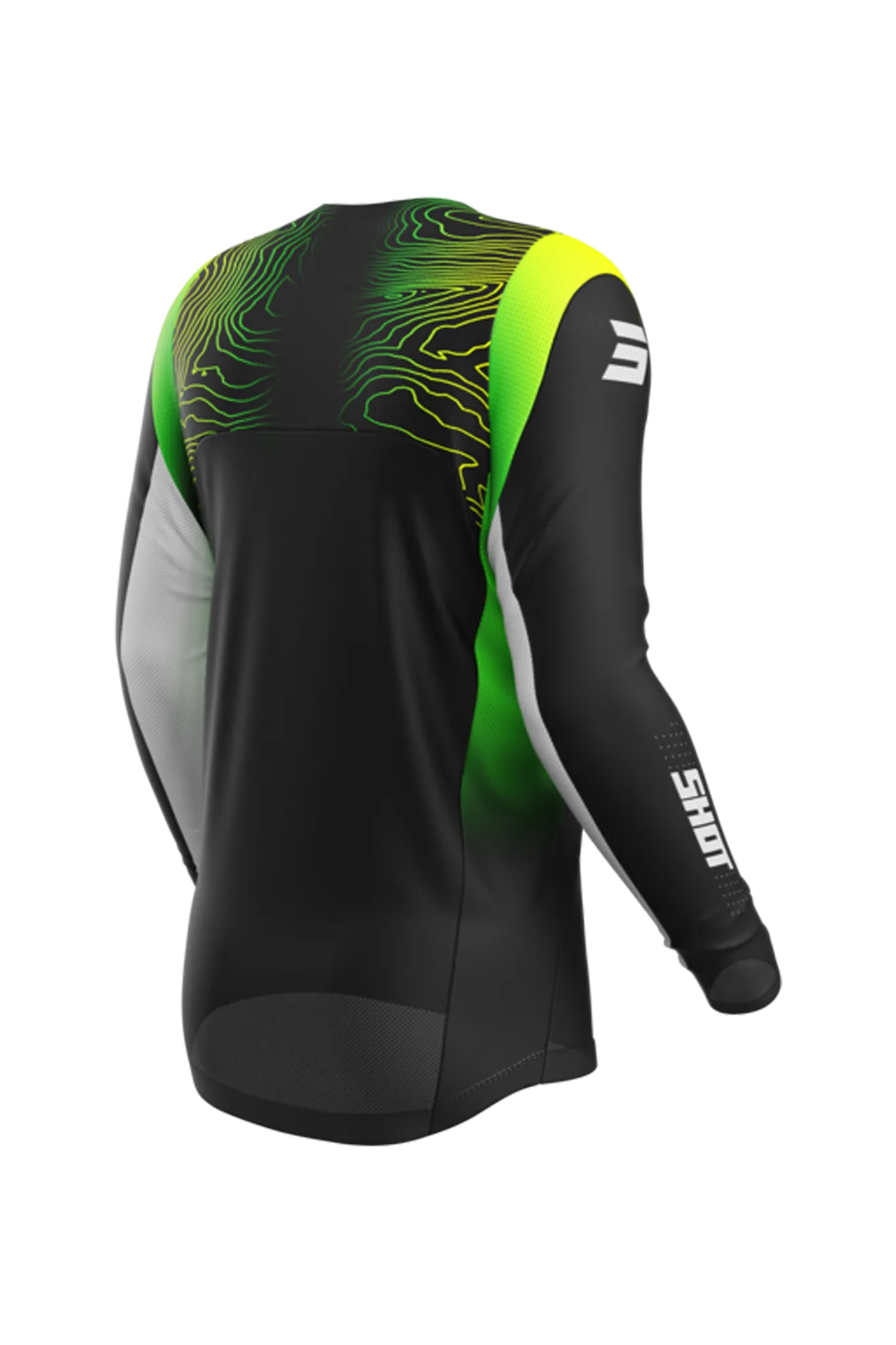 Camiseta de Cross Niño Shot Contact Apex Amarillo Neón