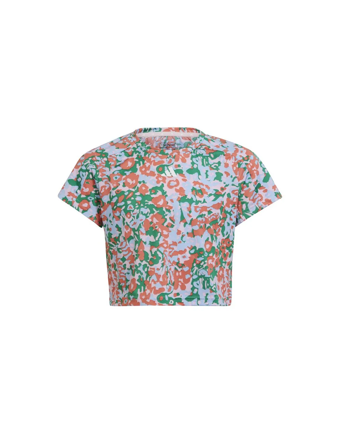 CAMISETA DE FITNESS ADIDAS G TRES AOP T NIñA