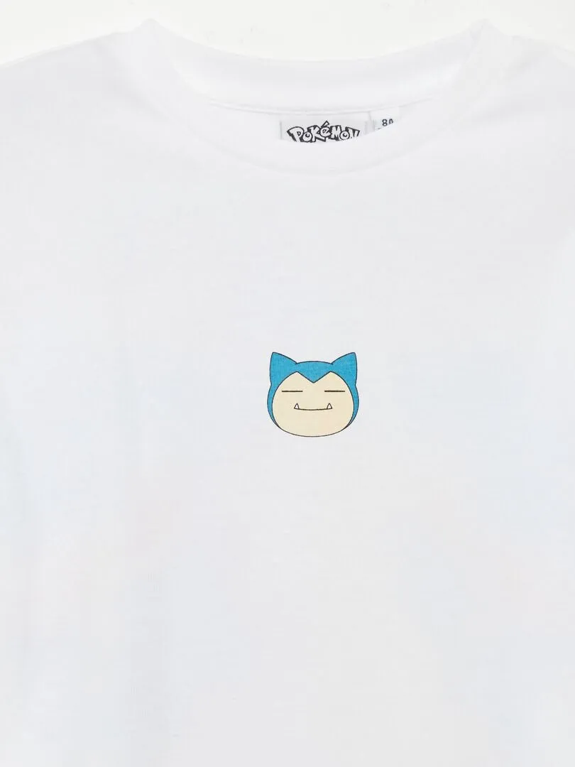 CAMISETA 'POKéMON'  BLANCO