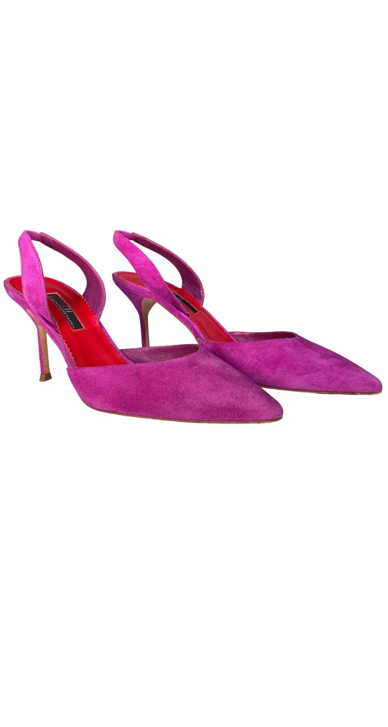 CAROLINA HERRERA Taco Alto Gamuza