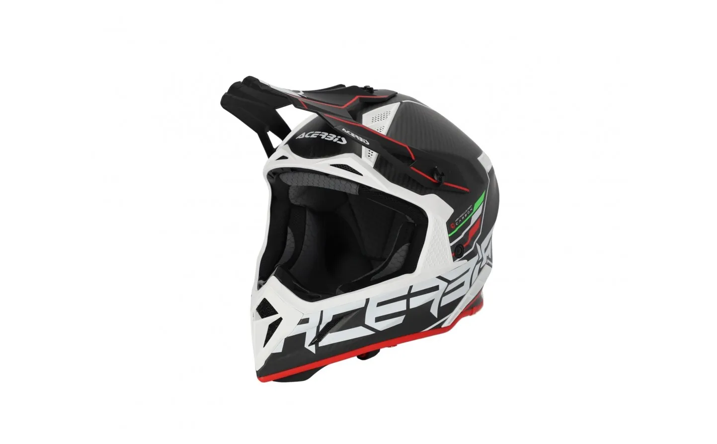 CASCO ACERBIS STEEL CARBON 2206 NEGRO ROJO |0025047.323|