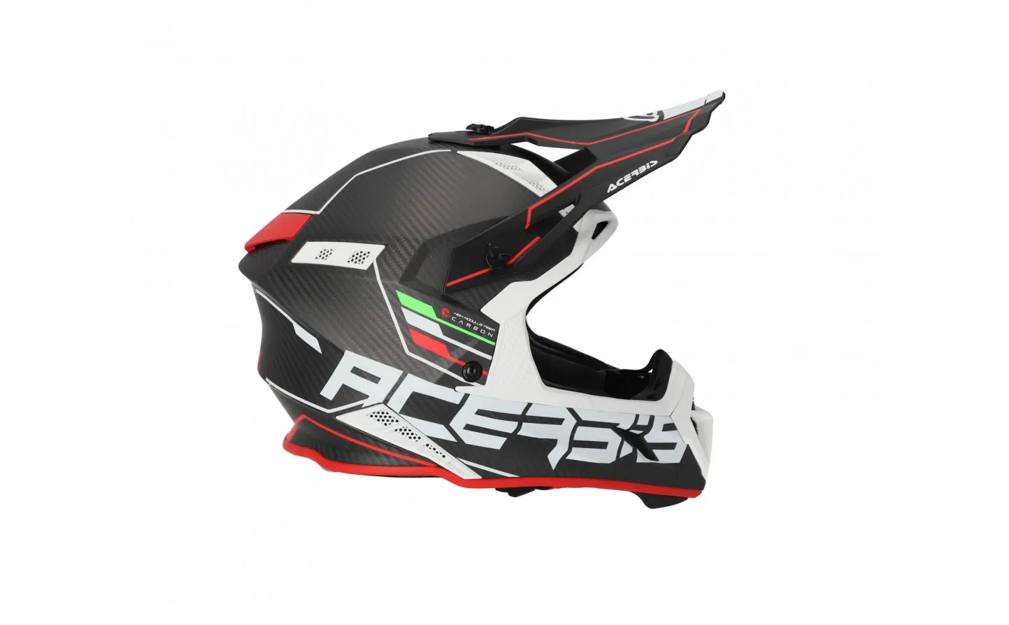 CASCO ACERBIS STEEL CARBON 2206 NEGRO ROJO |0025047.323|