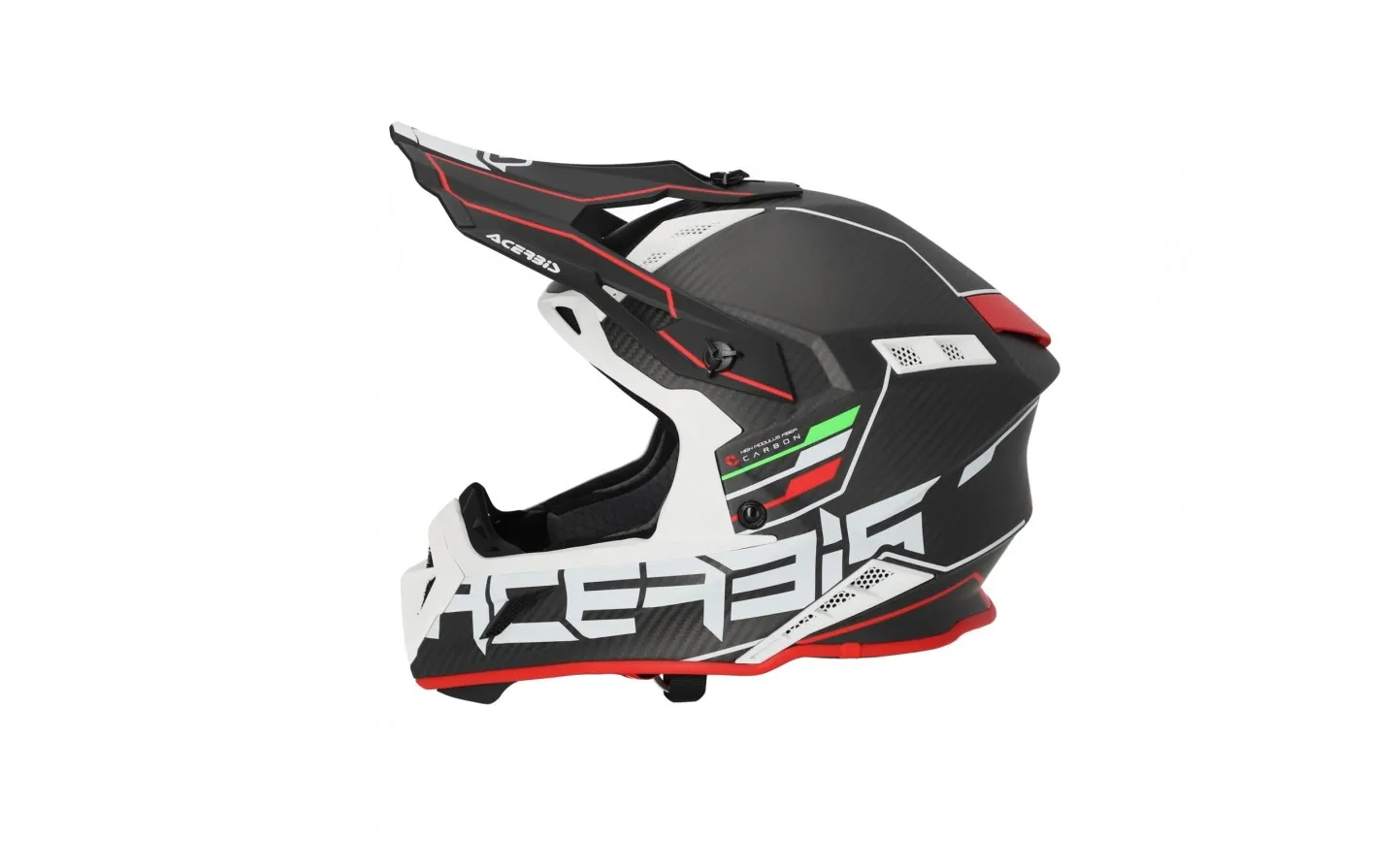 CASCO ACERBIS STEEL CARBON 2206 NEGRO ROJO |0025047.323|