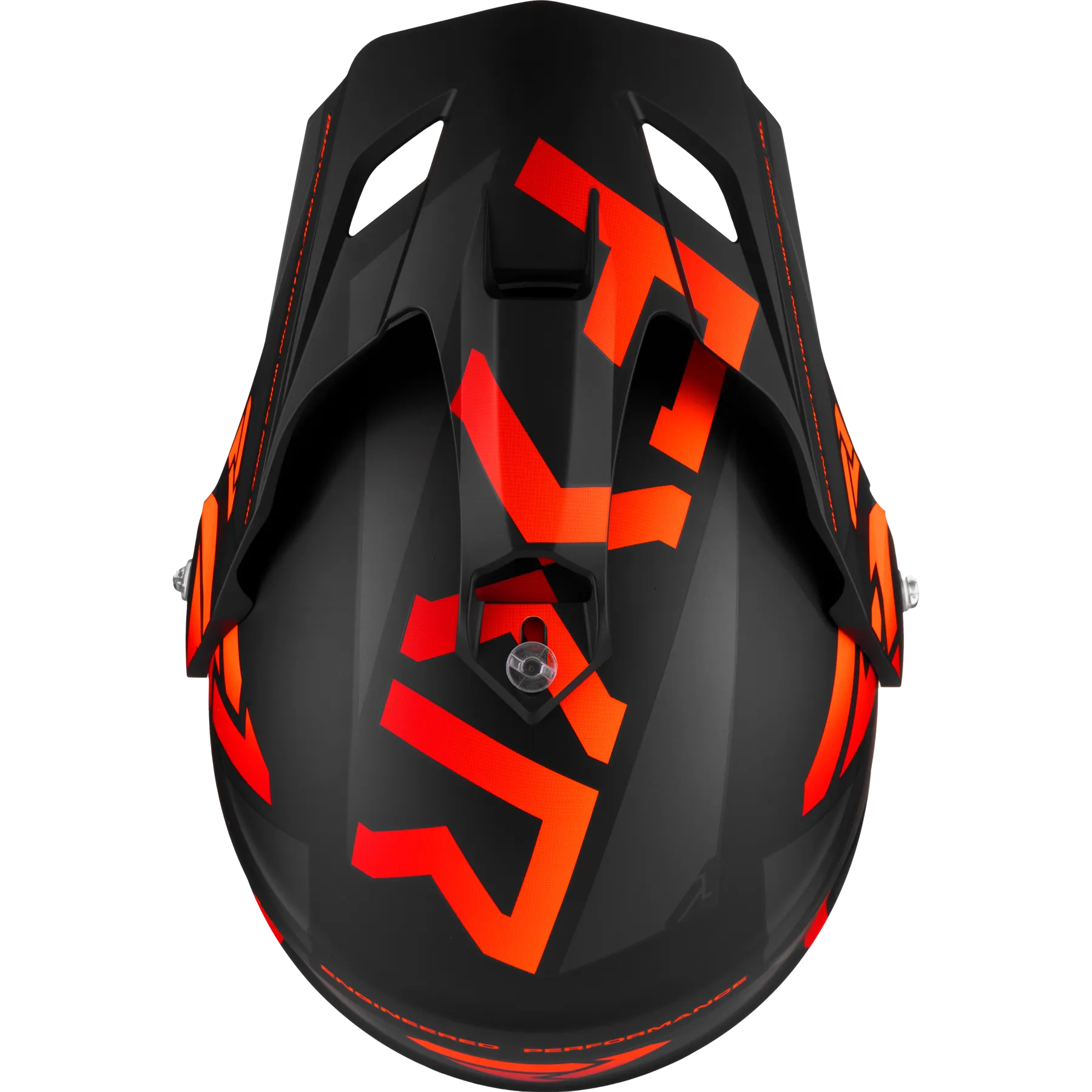 CASCO DE CROSS FXR TORQUE X TEAM ELEC SHIELD NEGRONARANJA 