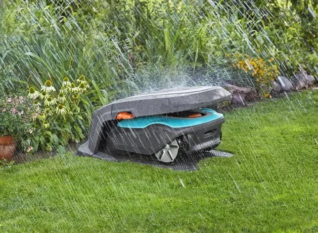 Caseta para rotot cortacesped Gardena Sileno Plus