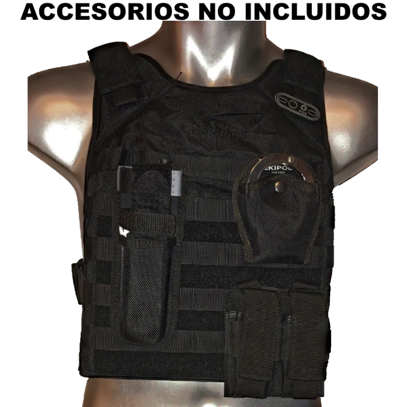 CHALECO ANTIBALAS MOLLE ENGARDE PORTA PLACAS T.R.U.S.T PROTECCION NIJ IIIA